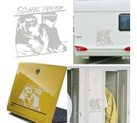Sonic Youth, Adesivo In Vinile