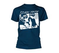 Sonic Youth Goo Album Cover (Blue) autorizzato Uomo maglietta