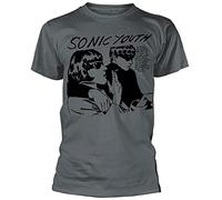 Sonic Youth 'Goo Album Cover' (Grey) T-Shirt Dark Grey M