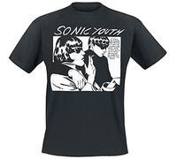 Sonic Youth Goo Album Cover Uomo T-Shirt Nero S 100% Cotone Regular