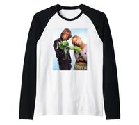 Sonic Youth Thurston Moore & Kim Gordon di AJ Barratt Maglia con Maniche Raglan