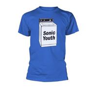 Sonic Youth Washing Machine Uomo T-Shirt Blu XXL 100% Cotone Regular