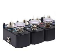 SONICAKE 20 pezzi Toppers per interruttori a pedale Trasparenti per Effetti a Pedale per Chitarra 10mm