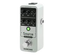 SONICAKE Pedale compressore analogico 100% analogico per effetti per chitarra, con bypass bufferizzato Source Comp