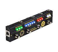 SONICAKE Pedale Multieffetto Bass Preamp DI Box Multi Effetto Compressore Boost Fuzz Octaver Pedale con FX Loop BOOM Ave.