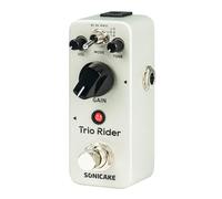 SONICAKE Pedale Overdrive Analogico Effetti Chitarra Classici Pedale 3 Modi Buffered Bypass Trio Rider