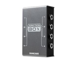 SONICAKE TRS Stereo 4 canali Organizzazione LINEA Effetti per Basso Chitarra Pedale Junction Box