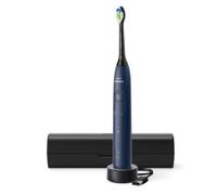 Philips Sonicare 5500, spazzolino elettrico sonico con 2 modalità, avviso di pressione, EasyStart, Smartimer e BrushPacer, blu navy, modello HX7113/01