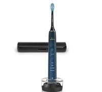 Philips Sonicare DiamondClean 9000 Series Spazzolino Elettrico Sonico Blu Special Edition, con custodia da viaggio HX9911/88