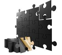 SonicLight Confezione da 12 pannelli fonoassorbenti in schiuma per pareti con autoadesivi, 30,5 x 25,4 x 1 cm, pannelli acustici ignifughi ad alta densità, pannelli insonorizzanti assorbono il rumore