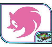 Sonico Riccio H Adesivo Vinile Laptop Auto Moto Camion Muro Arte Finestra Gioco