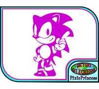 Sonico Riccio Sega G Adesivo Vinile Auto Bin Frigo Porta Scrivania Vetrina Gioco