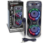 SonicSync - Amplificatore Wireless Karaoke con Microfono Dinamico, Effetti Lu...