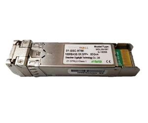 SonicWall SFP/SFP+ Modules 1GB-SX SFP Short Haul Fiber Module Multi-Mode No Cable no stock (01-SS... Nuovo