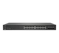 Switch di rete SonicWall SWS14-24FPOE Gestito L2 Gigabit Ethernet (10/100/1000) Supporto Power over (PoE) 1U Nero