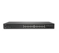 SonicWall SWS14-24FPOE Connessione Ethernet gestita L2 Gigabit Ethernet (10/100/1000), supporto Power over Ethernet (PoE) 1U Nero - Nouvo