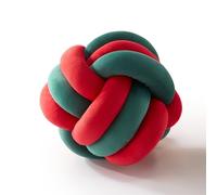 Sonive Cuscino Nodo Rotondo, Pallone 22cm, Sedia, Letto Rosso e Verde