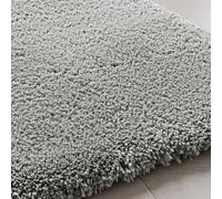 Sonive Tappeto da Bagno Antiscivolo 60x120 cm, Microfibra, Soffice, Alta Assorbenza, Lavabile, Per Bagno, Doccia e WC, Grigio