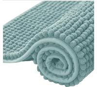 Sonive Tappeto da Bagno Antiscivolo 60x120 cm, Morbido, Extra Absorbente e Lavabile, Per Bagno e Doccia, Blu