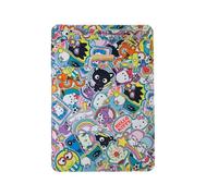 Sonix Sanrio - Custodia pieghevole in tela e supporto compatibile con iPad e tablet (Hello Kitty and Friends Sticker Party)