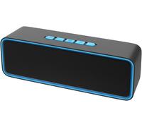 Sonkir Altoparlante Bluetooth, Casse Portatili Bluetooth 5.0 Con Bassi Stereo 3D