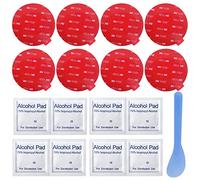 Sonku 8 Pack Large 3M Double Sided Foam Adhesive Tape Pads, 3.15 Pollici Round VHB Sticky Pads Sostituzione Nastro di montaggio per suction Cup Dashboard,Car Bracket,Dash Cam e Prodotti indoor