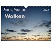 Sonne, Meer und Wolken (Wandkalender 2026 DIN A4 quer), CALVENDO Monatskalender: 13 beeindruckende Wolkenbilder und -formen für jeden Monat im Jahr
