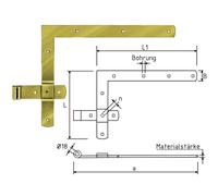SONNECK Banda angolare della porta