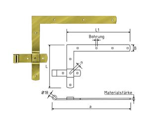 SONNECK Banda angolare della porta
