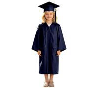 Sonnena Toga Laurea Bambino Cappello Abito Per Bambini Set Festa Per Cerimonia Costumi Laurea Toghe Per Diplomi Con Nappina Travestimenti Tocco Per Cerimonia Diploma Asilo, Scuola Materna E Primaria