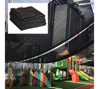 Sonnenblenden für Pergola 2x3m bis 4x8m UV beständiges Rechteck Schattentuch 85% Schatten mit Ösen Schwarz 9x10m (29.5x32.8ft) Wetterfest langlebig einfach zu installieren.