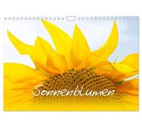 Sonnenblumen - die Blumen der Lebensfreude (Wandkalender 2026 DIN A4 quer), CALVENDO Monatskalender: Bezaubernde Naturaufnahmen - Sonnenblumenfelder und Sonnenblumenmakros