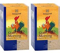 Sonnentor Bio Guten Morgende, 18 bustine di tè, confezione da 2 (2 x 27 g)