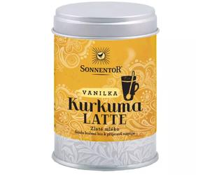 Sonnentor Curcuma Latte - vaniglia bio, lattina da 60 g