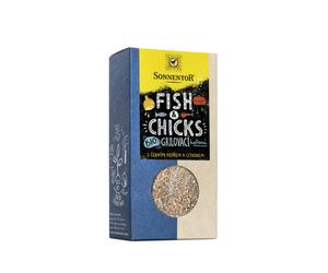 Sonnentor Fish & Chicks - condimento per grigliate, BIOLOGICO, 55 g