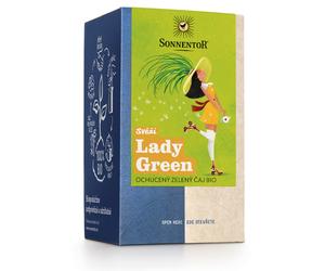 Sonnentor - Fresh Lady Green, bustine di tè, biologico, 18 pz.