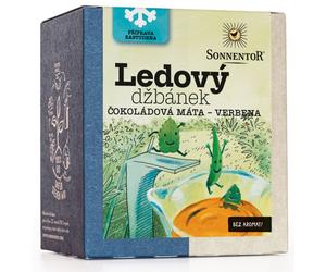 Sonnentor - Ice Mug® Cioccolato Menta - Verbena, bustine di tè, biologico, 16 pezzi