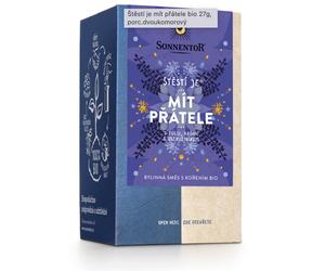 Sonnentor - La felicità è avere amici, bustine di tè, biologico, 18 pezzi