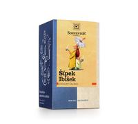 Sonnentor Rosehip - ibisco, bustine di tè, biologico, 18 pezzi *Certificato CZ-BIO-002