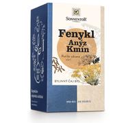 Sonnentor - Tè al finocchio, anice e cumino, bustine, biologico, 18 pezzi
