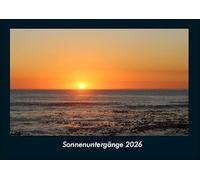 Sonnenuntergänge 2026 Fotokalender DIN A4: Monatskalender mit Bild-Motiven aus Fauna und Flora, Natur, Blumen und Pflanzen