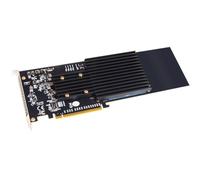 Sonnet FUS-SSD-4X4-E3S PCIe M.2 Piena altezza/Lunghezza intera PCI 3.0 Nero