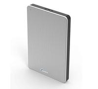 Sonnics 500GB argento hard disk esterno portatile USB 3.0 Super velocità di trasferimento per uso con Windows PC, Apple Mac, Xbox One e PS4