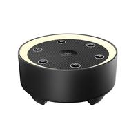 Sonno macchina con rumore bianco, 24 suoni lenitivi e timer max 8H per neonati e adulti. Pulsante luce notturna da incasso, luce dimmerabile, plug in