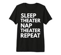 Sonno Nap Teatro Ripeti Amante Attore Attrice Maglietta Premium
