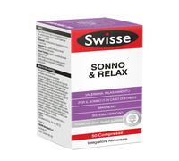 SWISSE SONNO E RELAX - INTEGRATORE ALIMENTARE IN 50 COMPRESSE A BASE DI VALERIAN