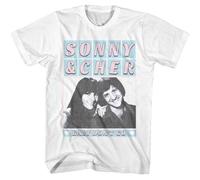 Sonny And Cher - Bambino Don'T Go Nome Blocchi - American Classici - Bianco Adul