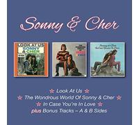 Sonny & Cher Look at Us/The Wondrous World Of/In Case You're in Love (CD) Album