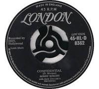 SONNY KNIGHT - confidential 45 rpm single