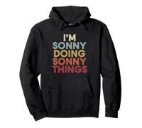 Sonny Name Sonny Personalized Name First Given Felpa con Cappuccio